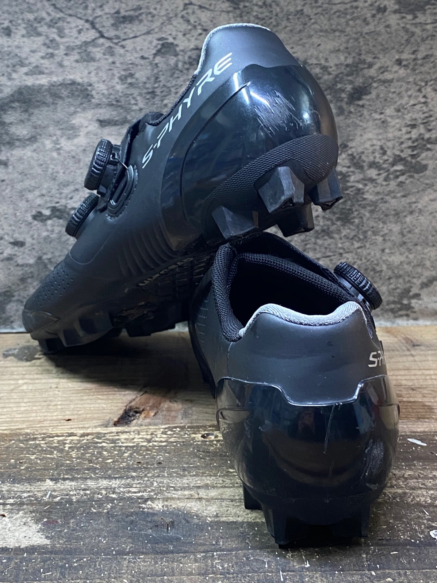 IS601 シマノ Shimano XC9 ビンディングシューズ EU42 ブラック