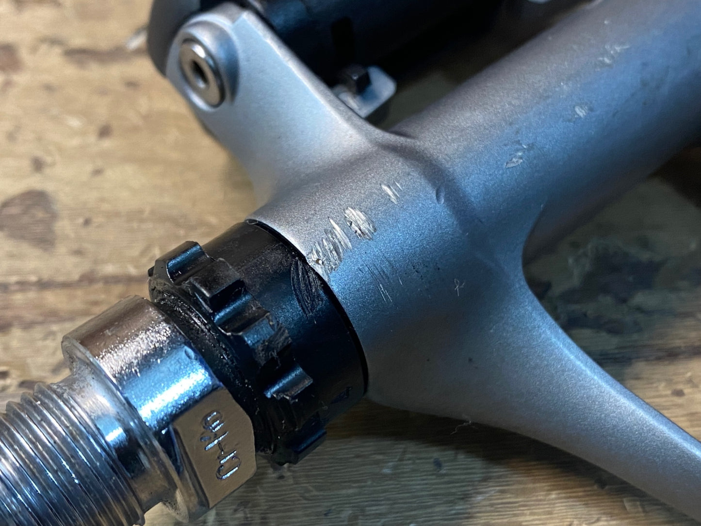II843 シマノ SHIMANO アルテグラ ULTEGRA PD-6700 ビンディングペダル SPD-SL シャフト回転スムース