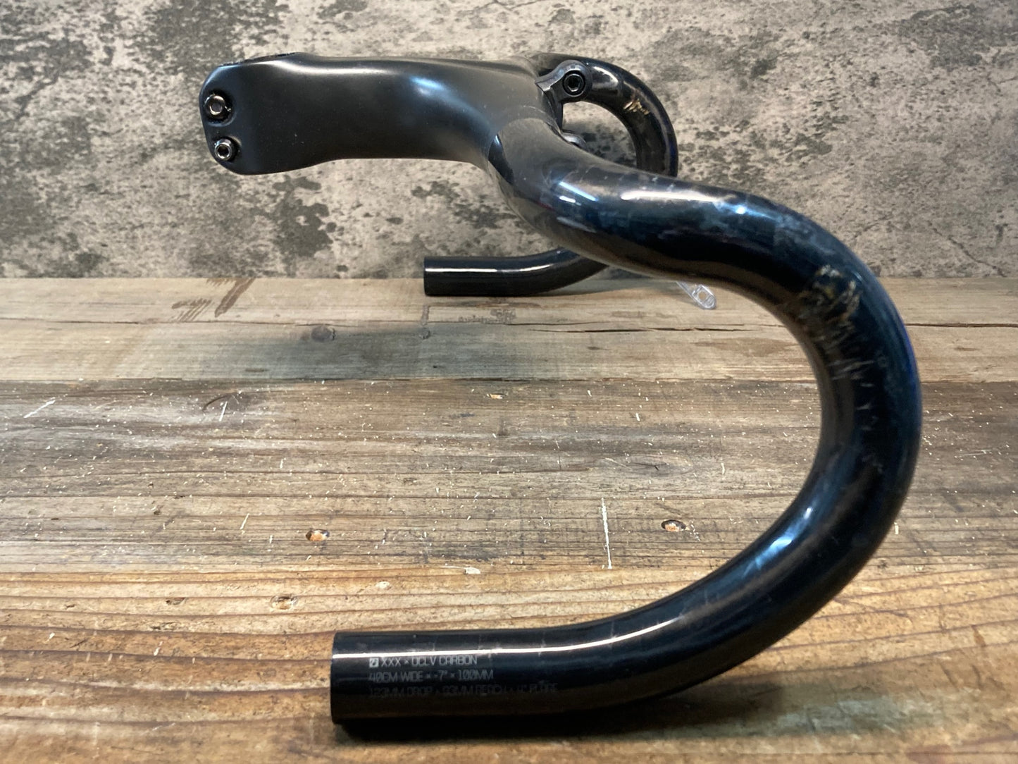 IN845 ボントレガー Bontrager XXX カーボン インテグラル ドロップハンドル ブラケットC-C400mm 100mm OS