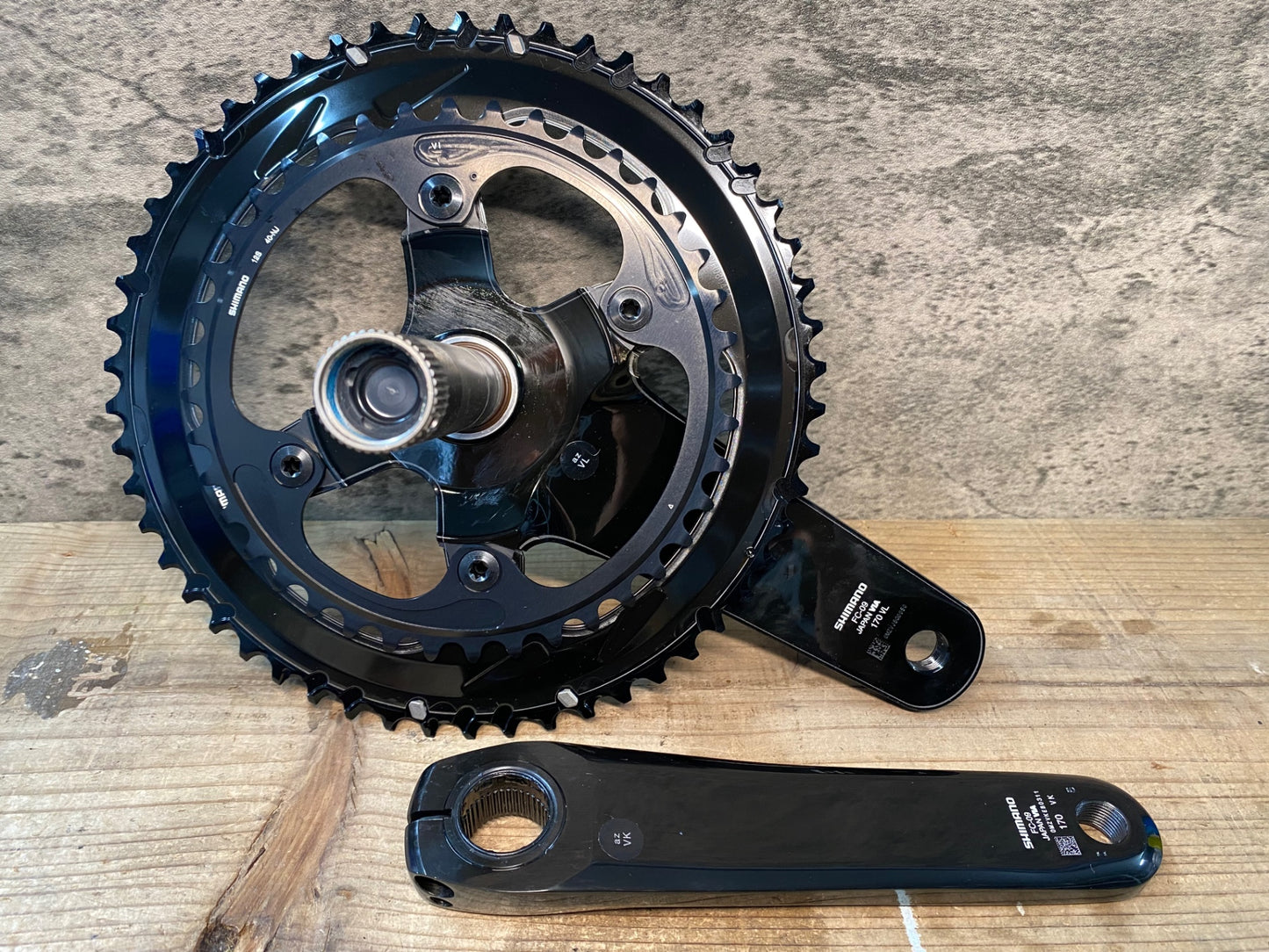 IN621 シマノ SHIMANO デュラエース DURA-ACE FC-09 クランクセット 54/40T 170mm