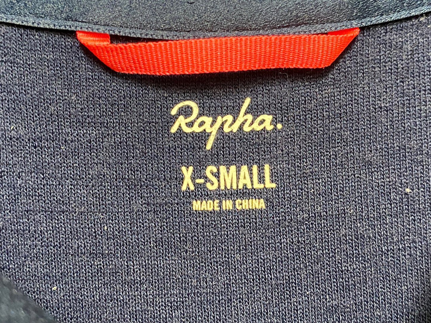 IV237 ラファ Rapha BREVET JERSEY 半袖 サイクルジャージ ネイビー ピンク XS
