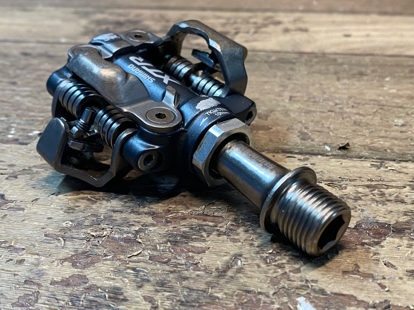 IJ928 シマノ SHIMANO XTR PD-M970 ビンディングペダル SPD