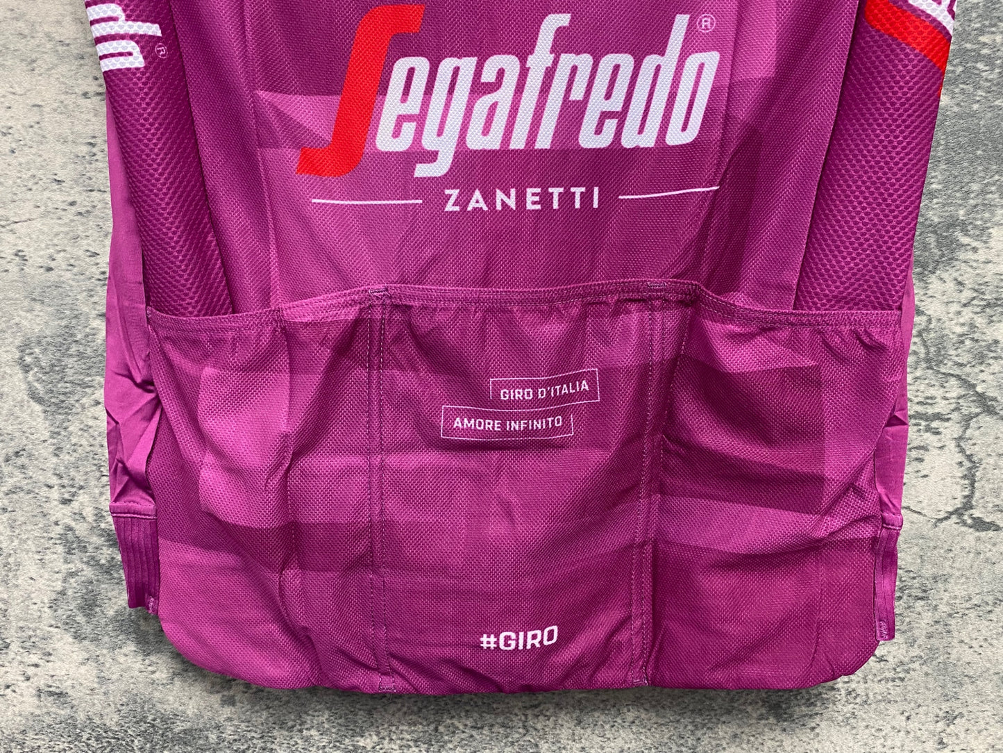 IY886 カステリ CASTELLI 半袖 サイクルジャージ 紫 M Giro d'Italia