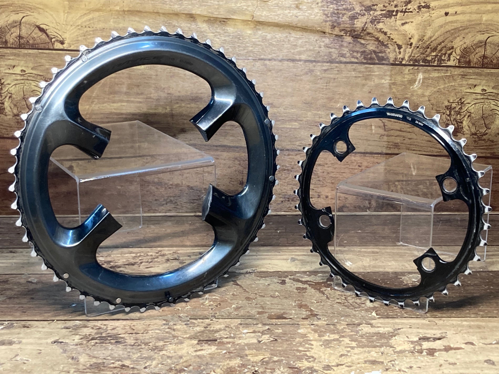 IE060 シマノ SHIMANO デュラエース DURA-ACE FC-R9100用 チェーンリング 53/39T 2×11S ※歯の消耗大