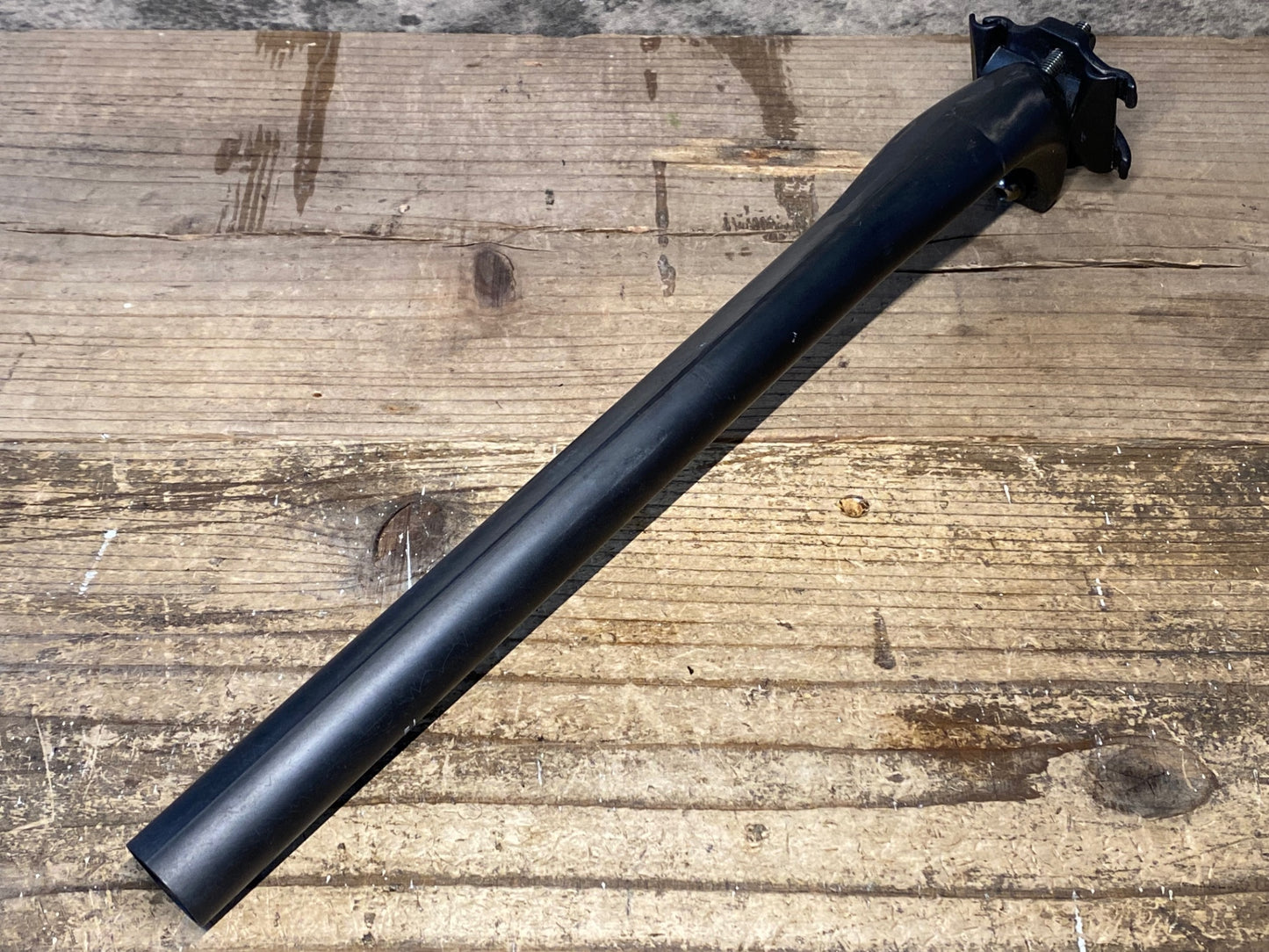 IZ231 キャノンデール CANNONDALE SAVE カーボン シートポスト 350mm Φ25.4 ※凹みのためジャンク