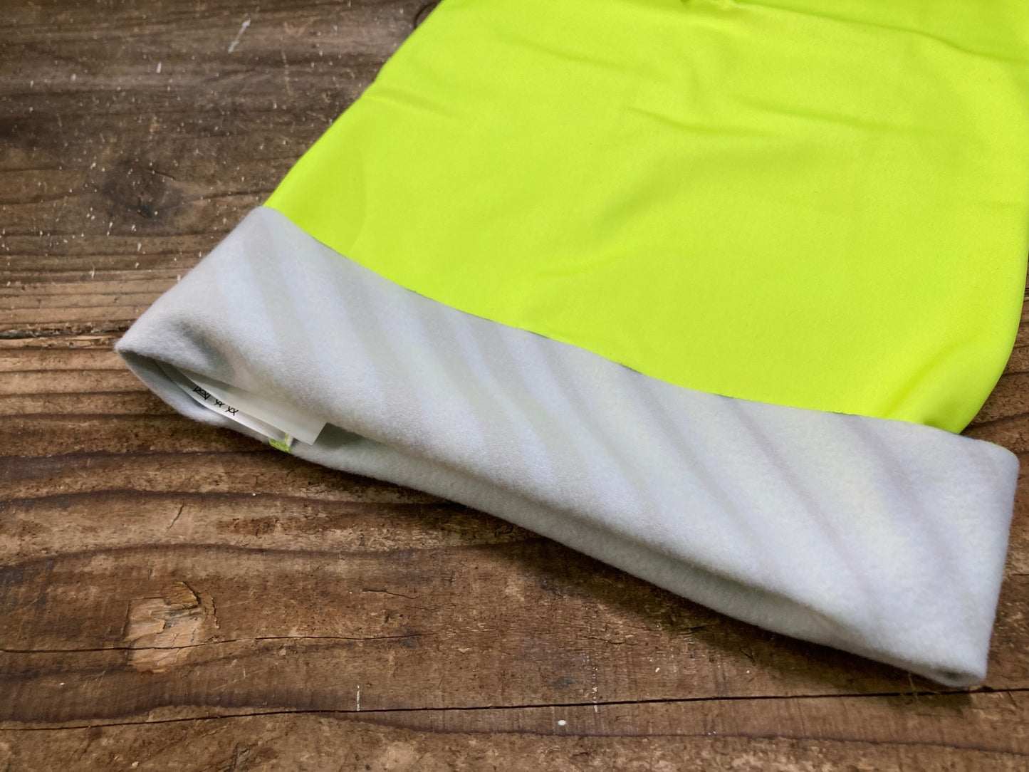 IR530 カステリ CASTELLI ネックウォーマー 裏起毛 黄