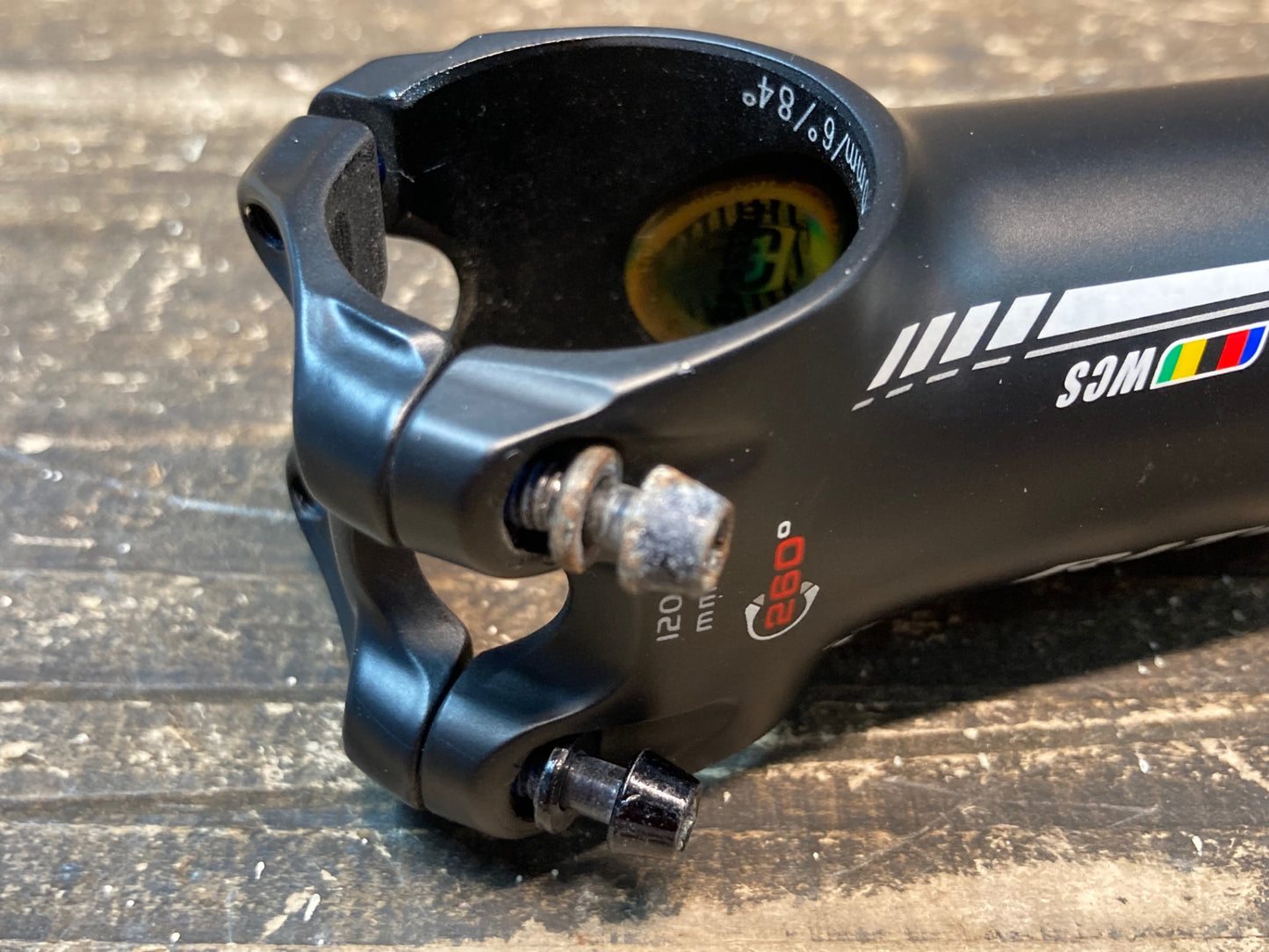 IW974 リッチー RITCHEY C220 WCS STEM アルミ ステム 120mm Φ31.8 OS 6°
