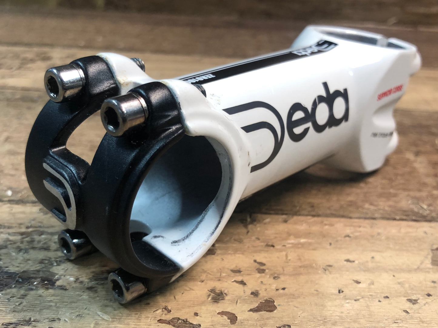 IM547 デダ Deda ゼロ ZERO 100 SERVIZIO CORSE アルミステム 白 90mm Φ31.7 OS