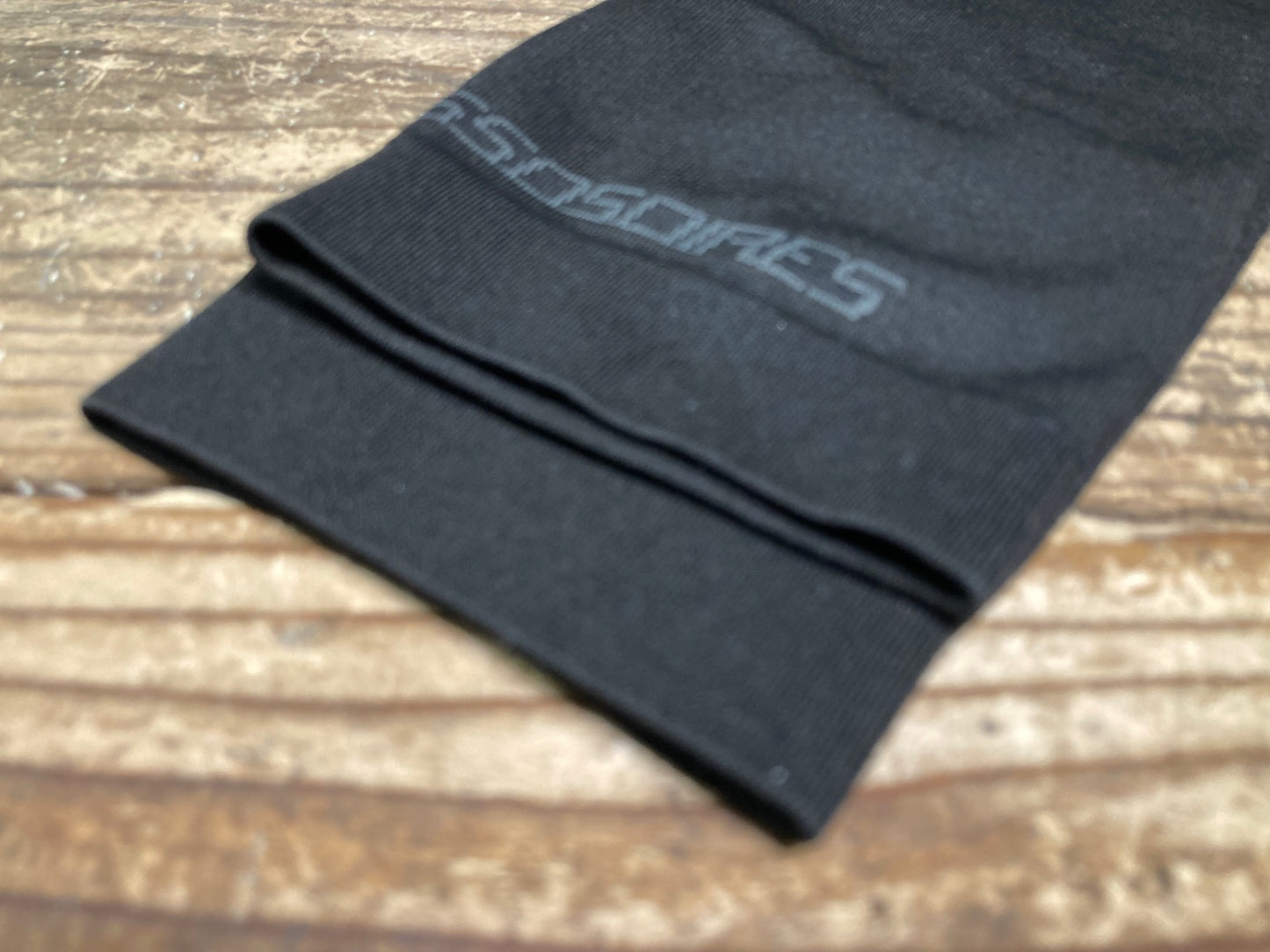 IQ704 アソス Assos KNEE WARMER P1 ニーウォーマー 黒 Ⅰ ※汚れ