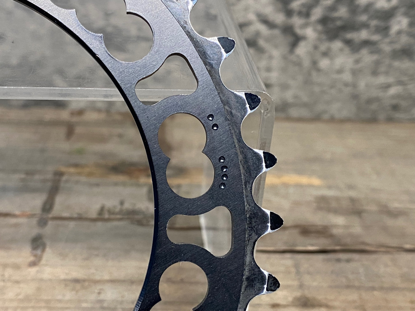 IO761 ローター ROTOR Q-RINGS チェーンリング 楕円 36T BCD110