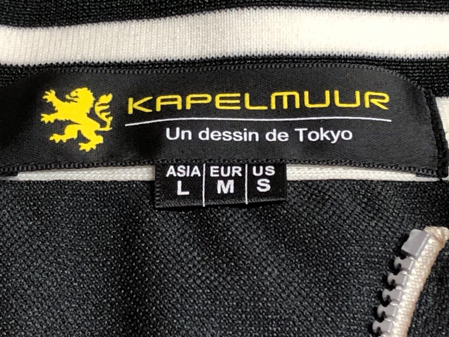 IL769 カペルミュール KAPELMUUR 半袖 サイクルジャージ 黒 L