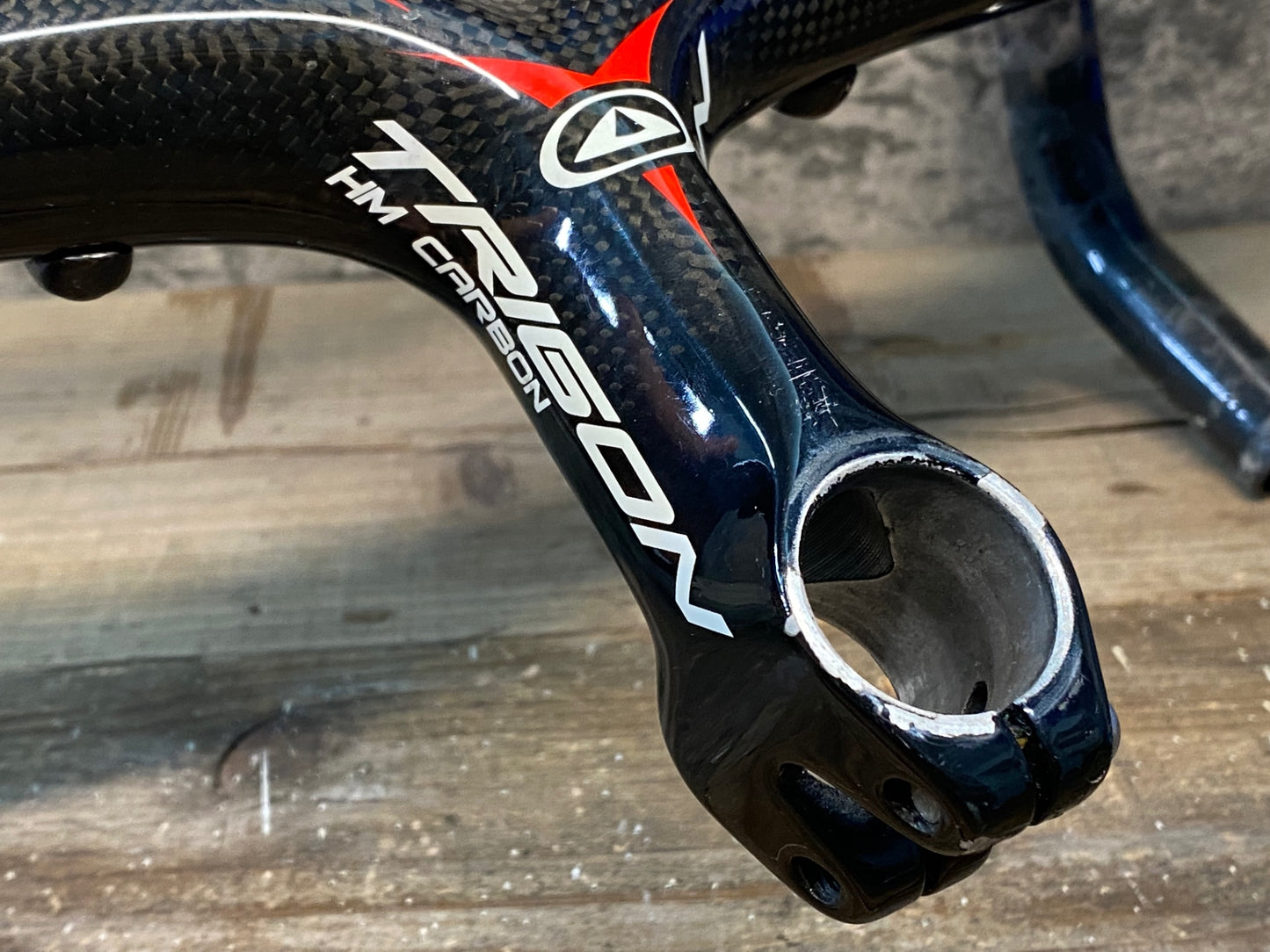 IP174 トライゴン TRIGON HM CARBON カーボン ドロップハンドル ステム一体型 エンド外-外440mm 110mm OS