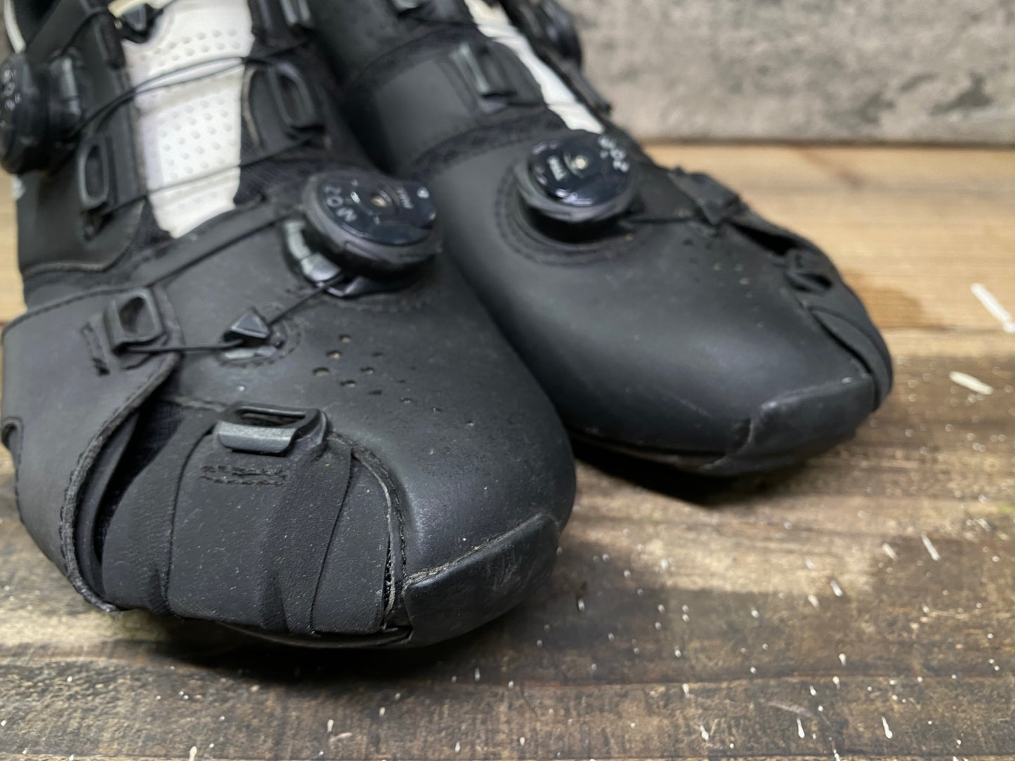 IP326 リンタマン Lintaman アジャストプラス ADJUST PRO PLUS ビンディングシューズ カーボンソール SPD-SL EU40 黒白