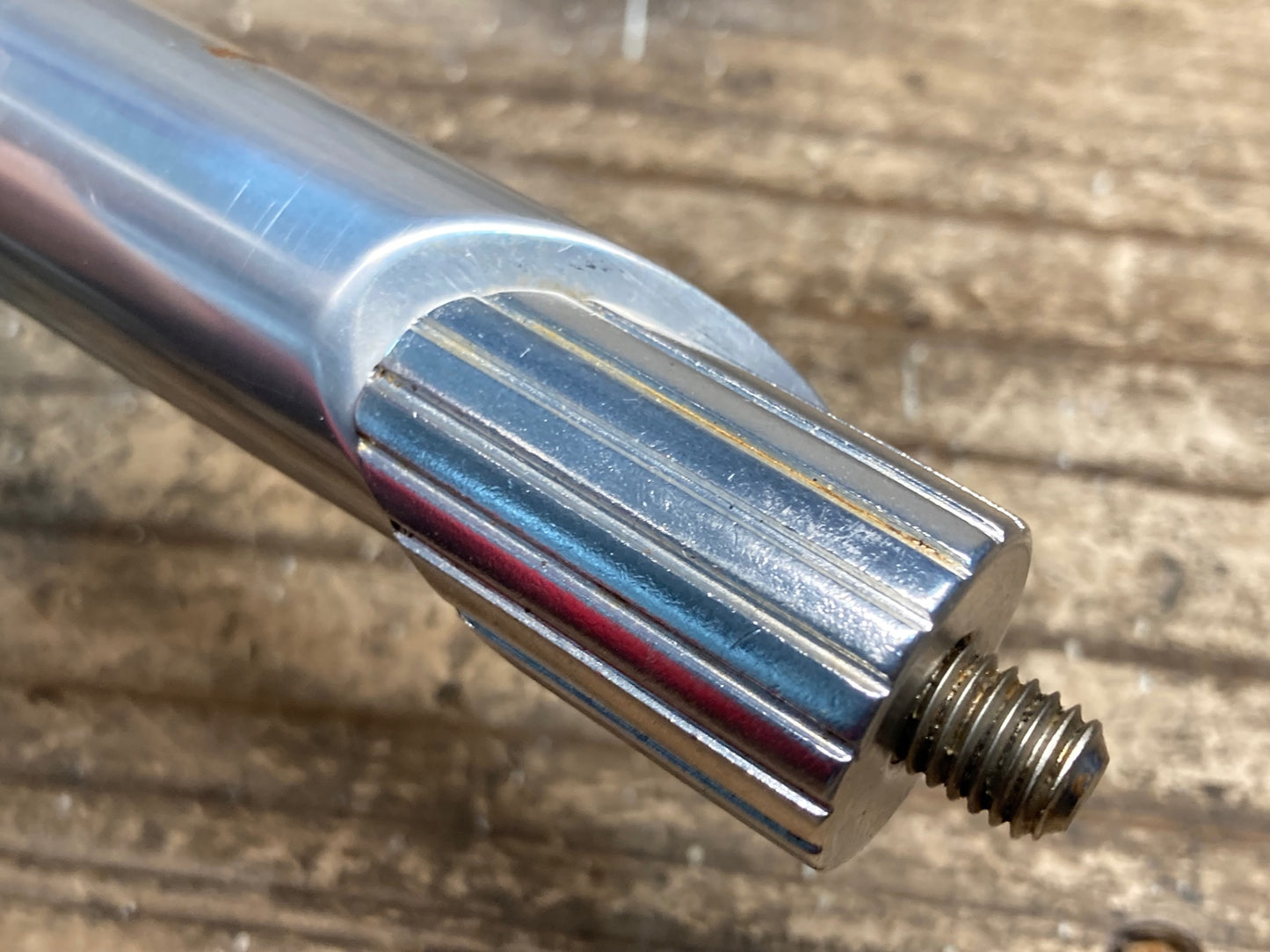 IX011 日東 NITTO NJS スレッドステム 100mm ハンドルクランプΦ25.4 Φ22.2