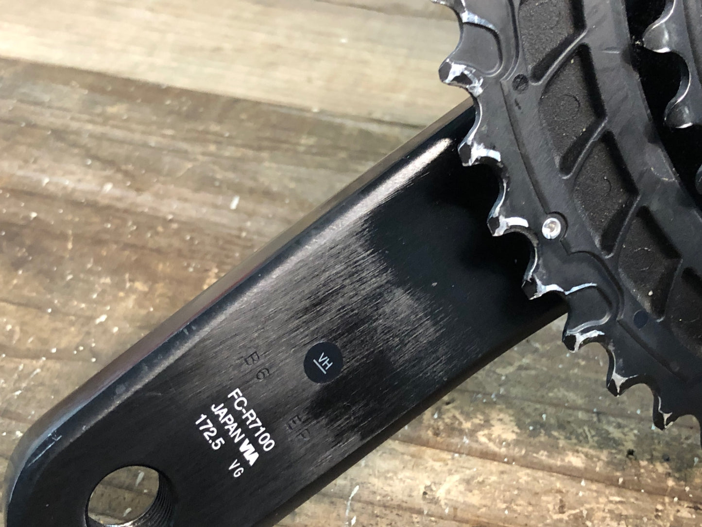 IU920 シマノ SHIMANO 105 FC-R7100 クランクセット 172.5mm 50/34T