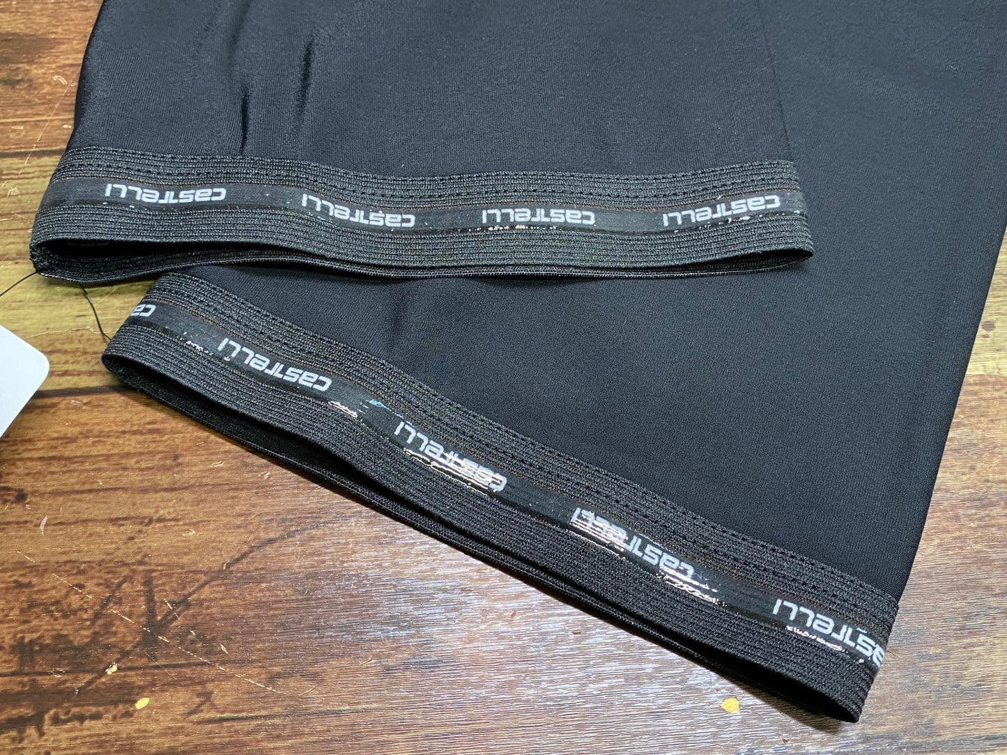 IV866 カステリ CASTELLI THERMOFLEX LEGWARMER レッグウォーマー 黒 M