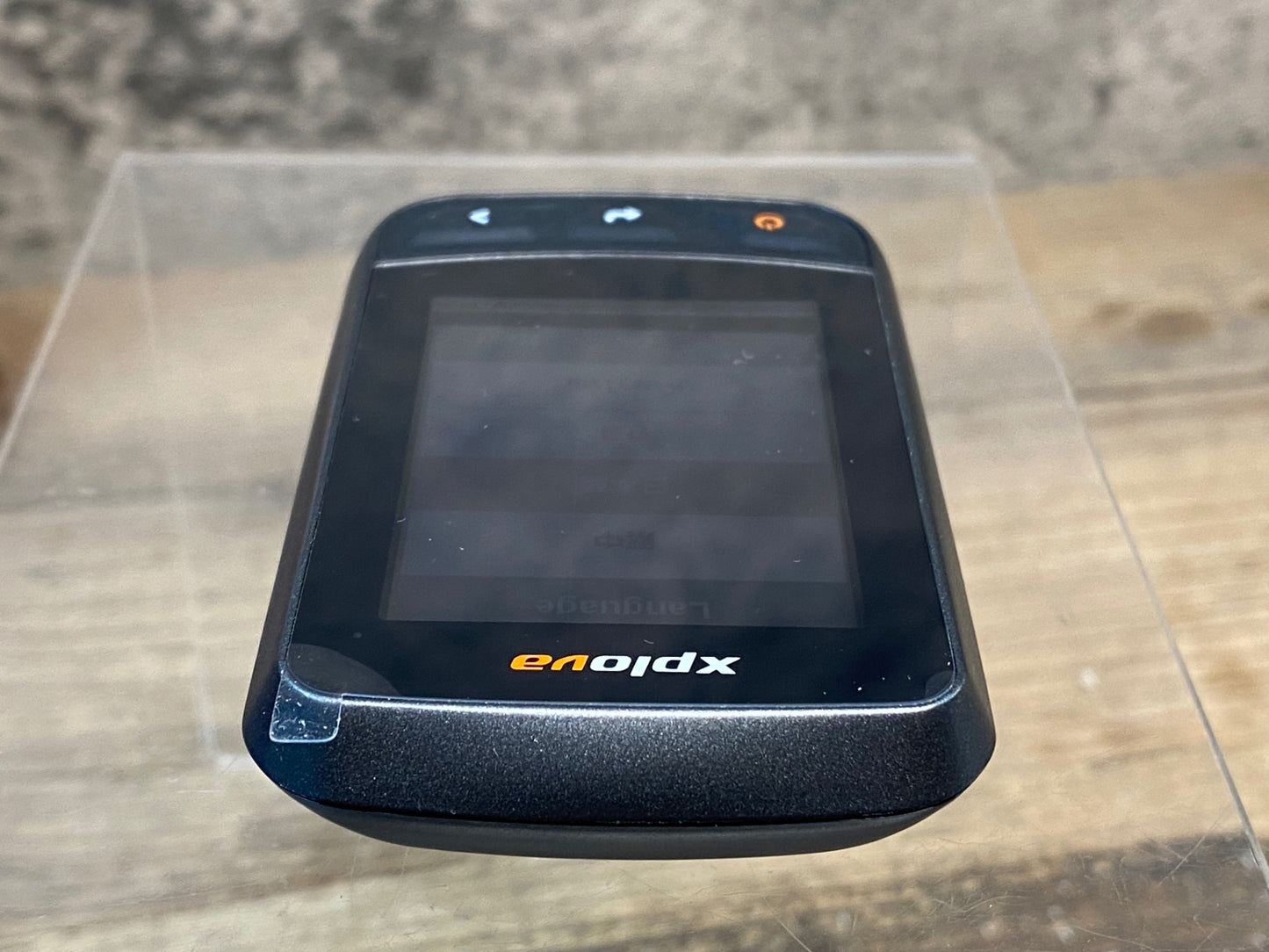 IU864 Xplova X3 サイクルコンピューター 起動確認済