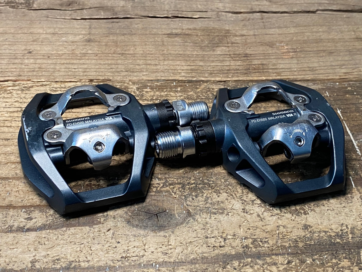IZ613 シマノ SHIMANO PD-EH500 ビンディングペダル 片面フラット