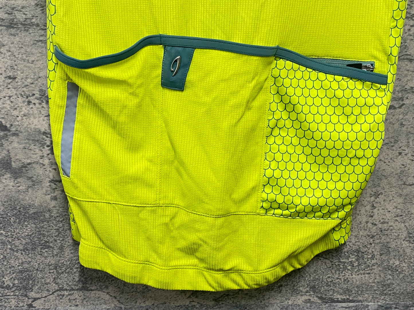 IY442 イザドア Isadore CLIMBERS JERSEY 半袖 サイクルジャージ グリーン L
