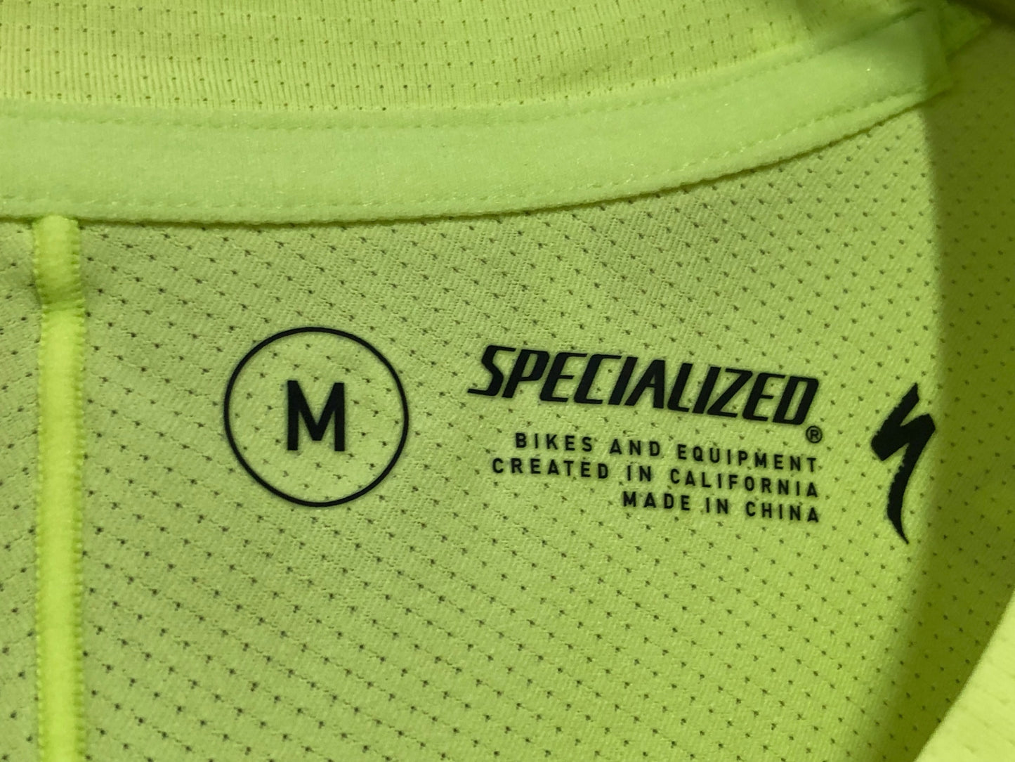 IY550 スペシャライズド SPECIALIZED 長袖 トレイルシャツ 白 黄色 M