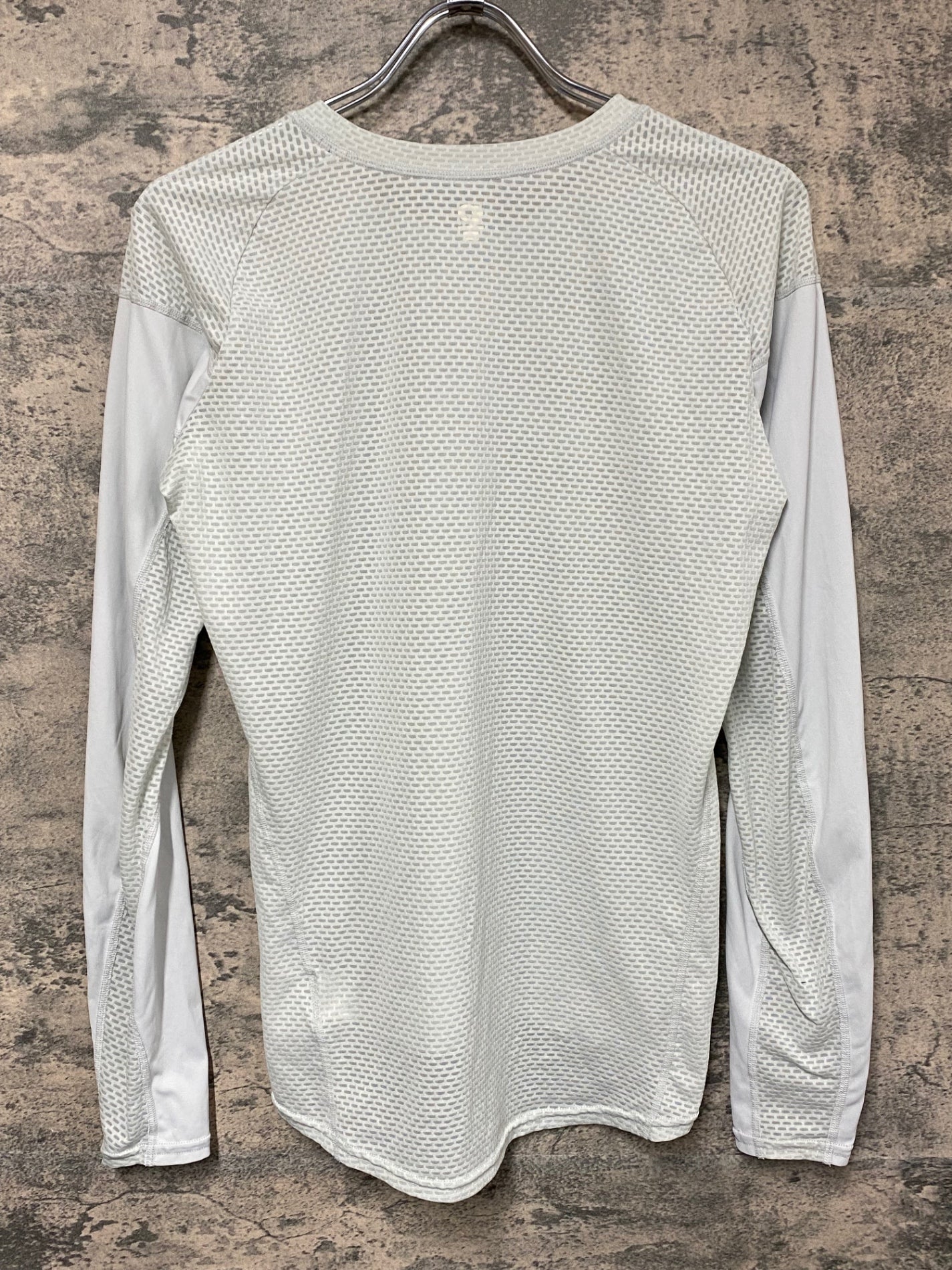 IZ064 パールイズミ PEARL iZUMi 長袖 メッシュ ベースレイヤー 白 L comfort dry under
