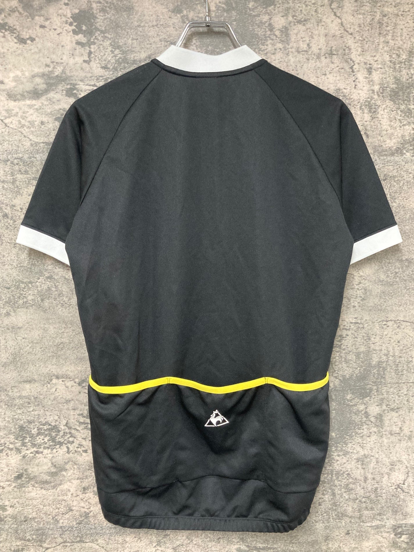 IX954 ルコックスポルティフ le coq sportif 半袖サイクルジャージ 黒 M