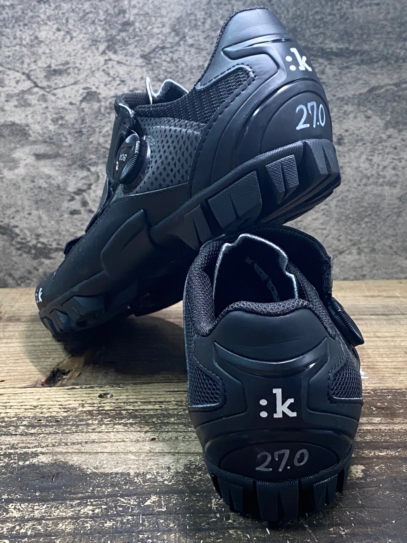 JC680 フィジーク FIZIK M6 MTB ビンディングシューズ 黒 EU42 SPD ペン字あり