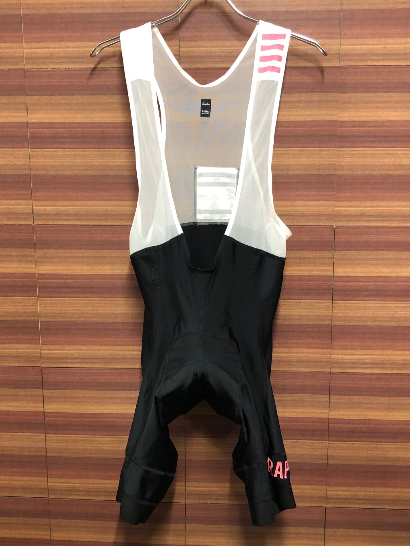 HZ943 ラファ Rapha PRO TEAM LIGHTWEIGHT BIB SHORTS ビブショーツ 黒/ピンク/白 XL – BICI  AMORE EQ STORE