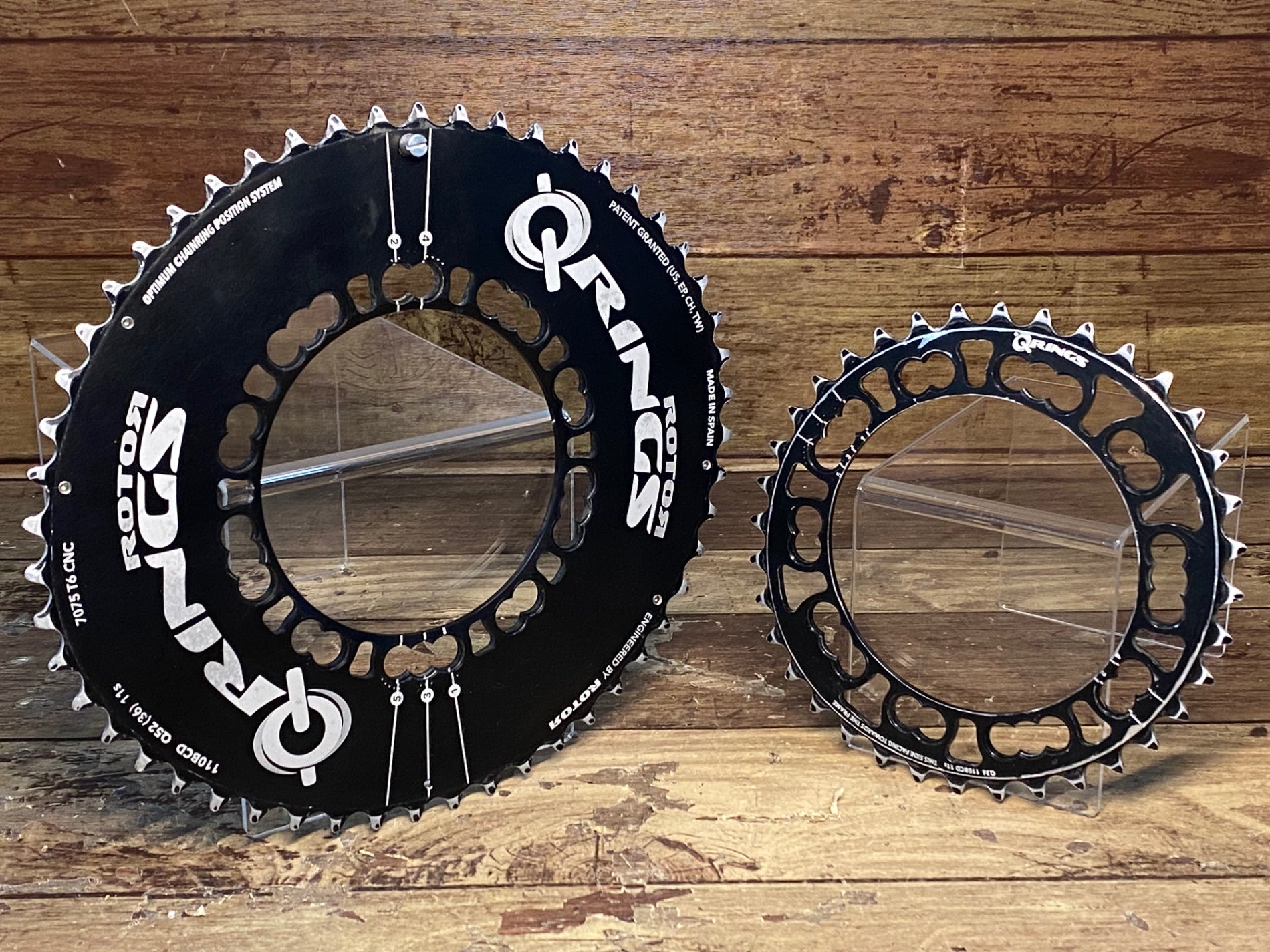 HT073 ローター ROTOR チェーンリング セット 52/36T 110BCD 4H – BICI