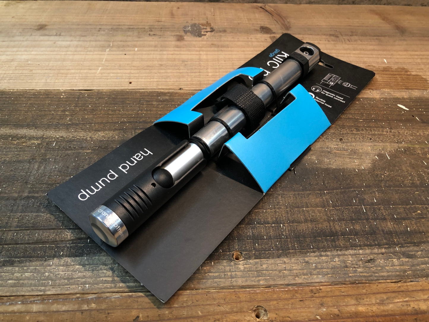 IP584 クランクブラザーズ crankbrothers Klic hp 携帯空気入れ ハンドポンプ 黒 シルバー