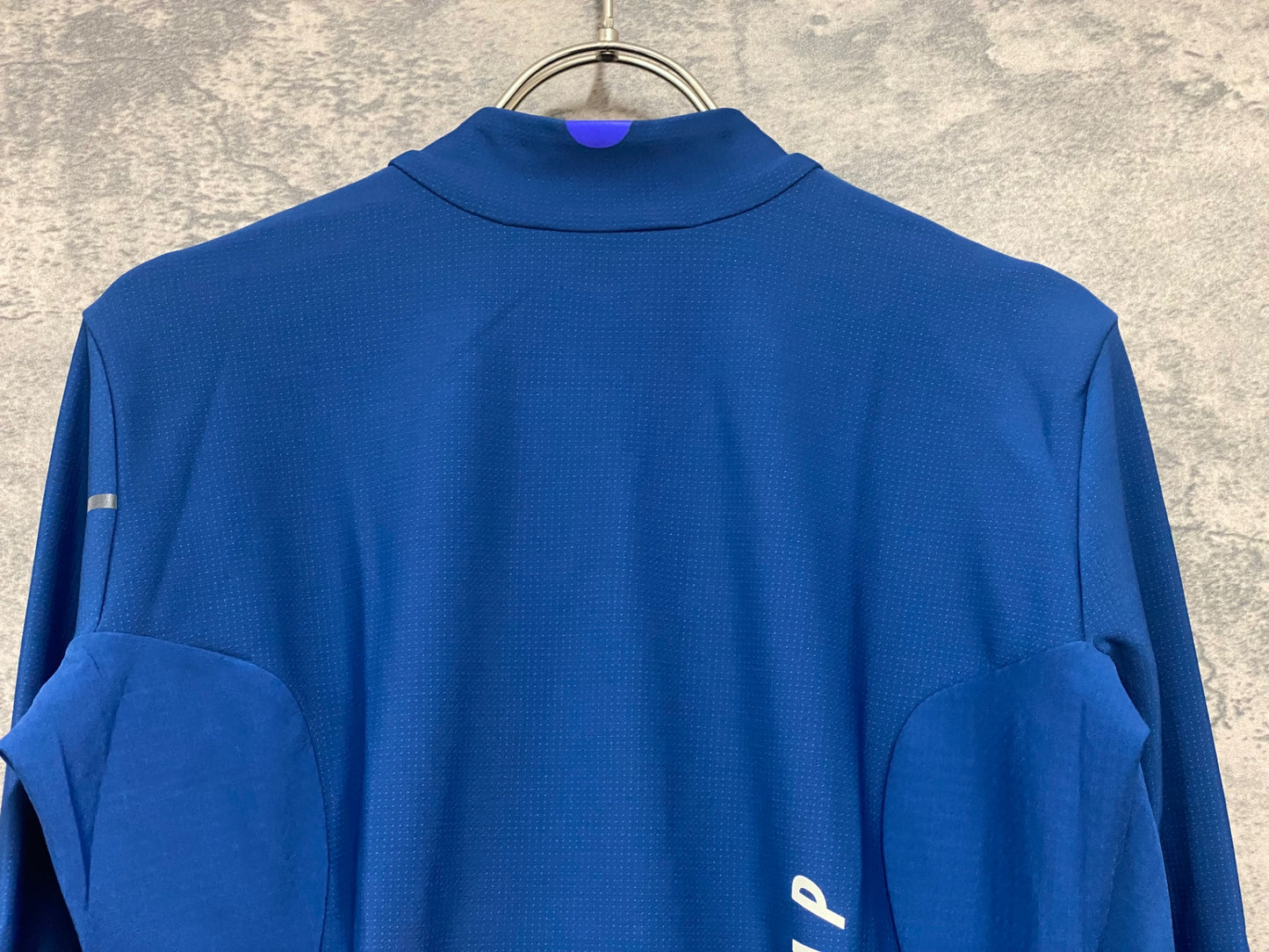 IZ916 マープ MAAP PRO FIT JERSEY 長袖 サイクルジャージ 青 S 裏起毛