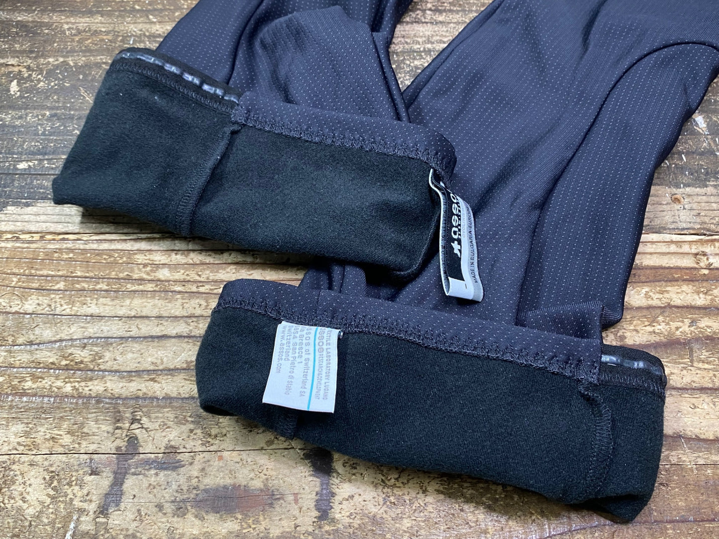 IW210 アソス assos レッグウォーマー 黒 裏起毛 I