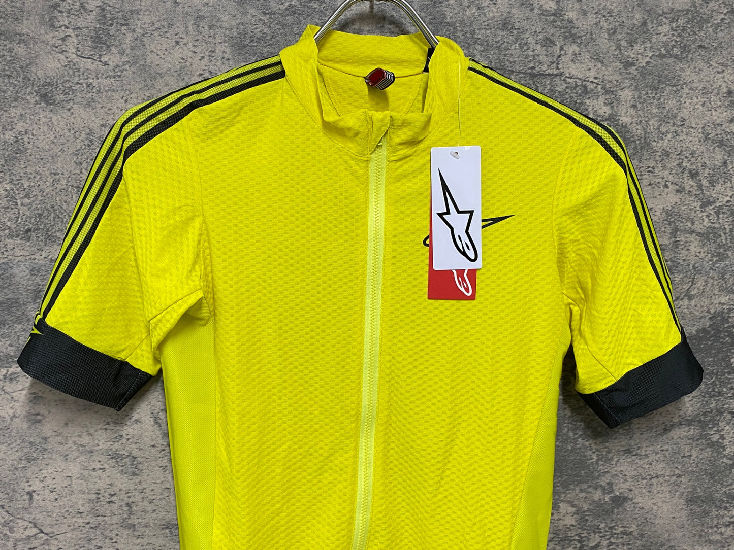 IY451 アルパインスターズ alpinestars XC SS JERSEY 半袖 サイクルジャージ 黄 M