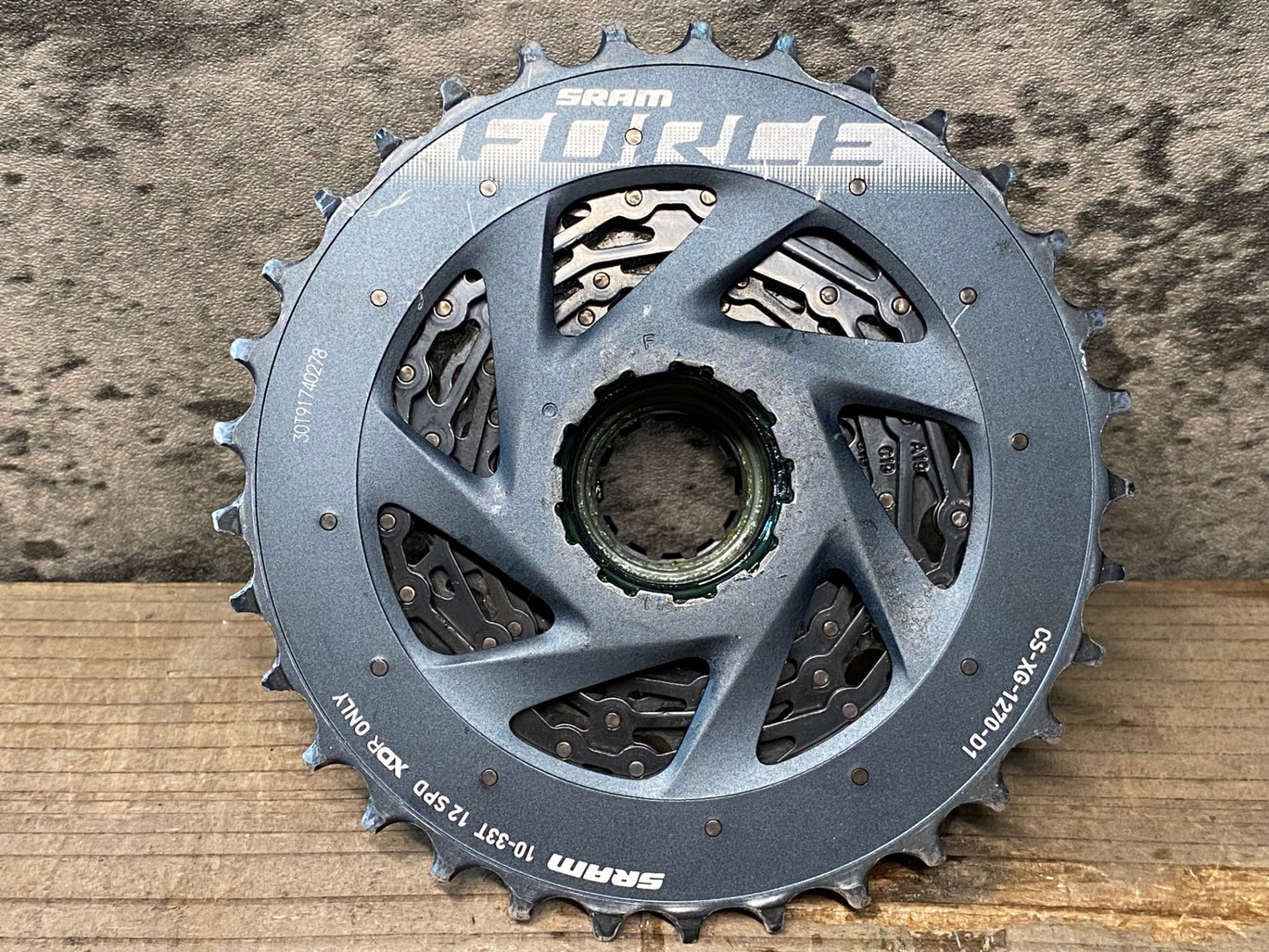 IX058 スラム SRAM フォース FORCE AXS CS-XG-1270-D1 スプロケット 10-33T 12S XDR