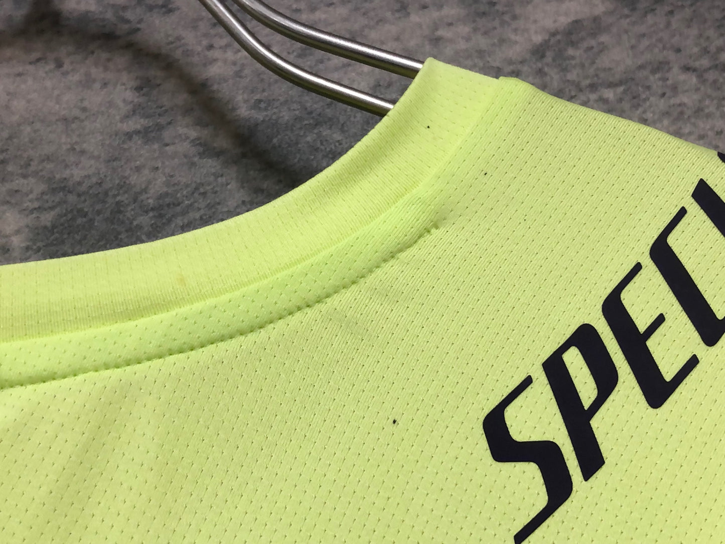 IY550 スペシャライズド SPECIALIZED 長袖 トレイルシャツ 白 黄色 M