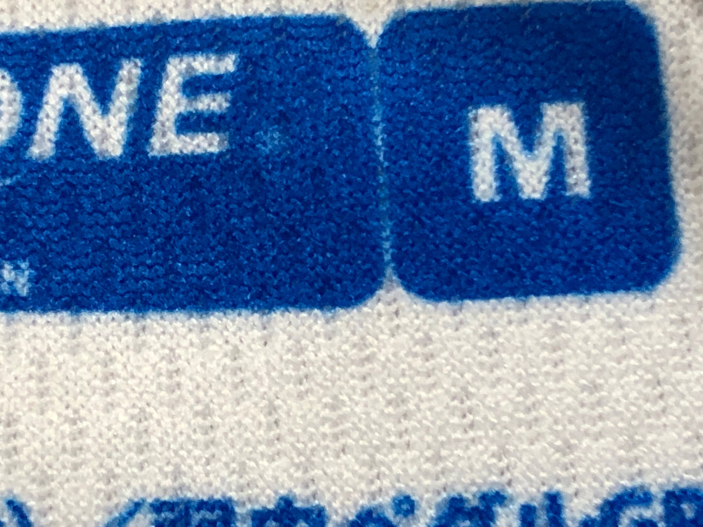 IP944 ウェイブワン WAVE ONE 半袖 サイクルジャージ 白 青 M 弱虫ペダル 箱根学園