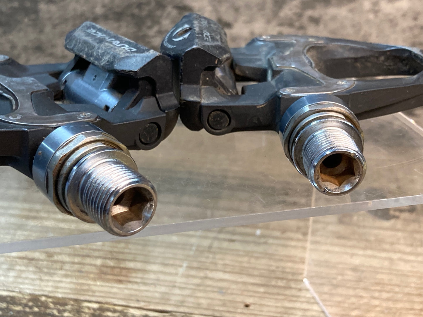 IK955 シマノ SHIMANO デュラエース DURA-ACE PD-7900 ビンディングペダル SPD-SL ※ガリ傷