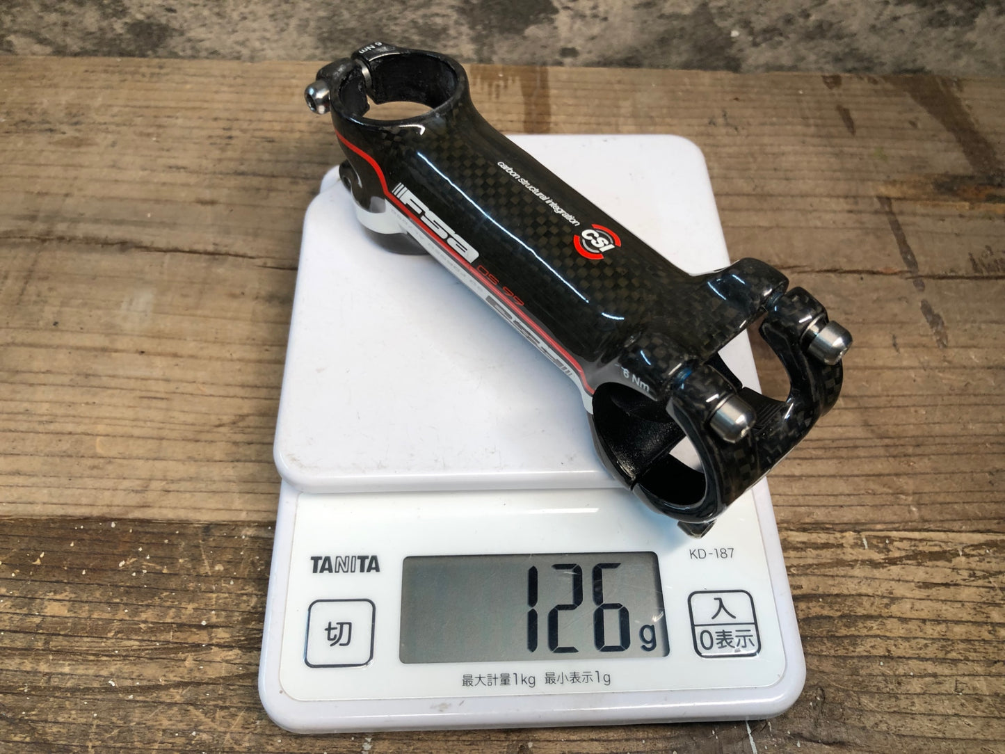IZ141 FSA OS99 CSI アルミ ステム 黒 100mm Φ31.8 OS
