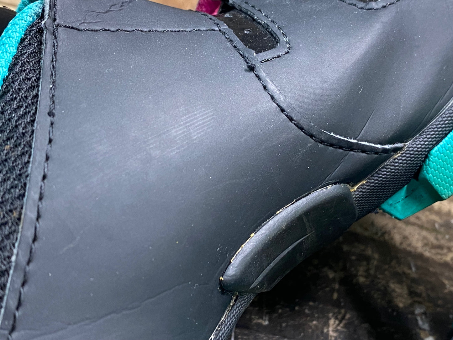 JC681 フィジーク FIZIK M6 MTB ビンディングシューズ 黒 EU38.5 SPD ※ペン字あり