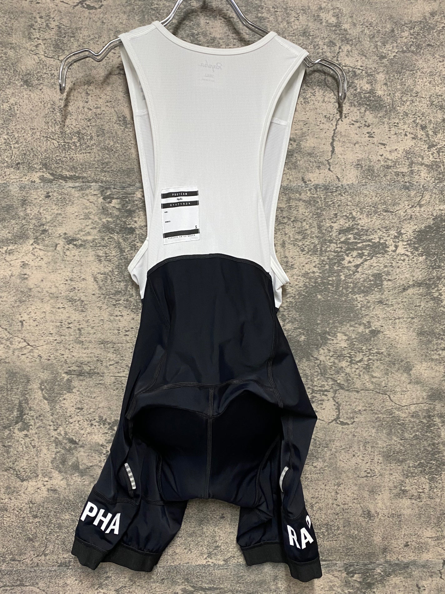 IW278 ラファ Rapha プロチームトレーニングビブショーツ PRO TEAM TRAINING BIB SHORTS 黒 S