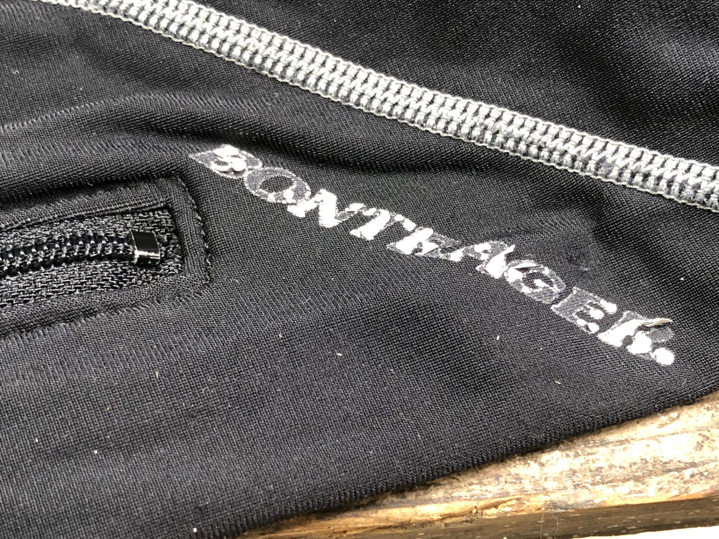 IT089 ボントレガー BONTRAGER レッグウォーマー 黒 S 裏起毛