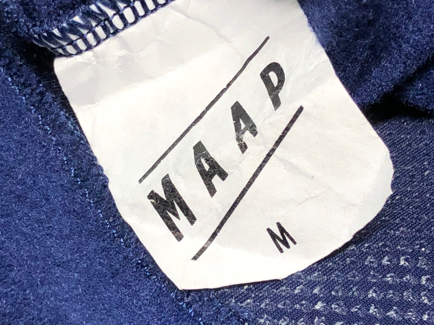 JC072 マープ MAAP レッグウォーマー ネイビー M 裏起毛