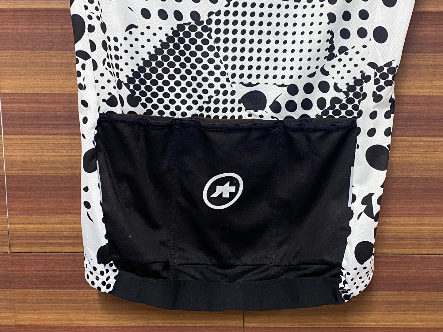 IR642 アソス assos ERLKOENIG Short Sleeve Jersey 半袖サイクルジャージ 白黒 M