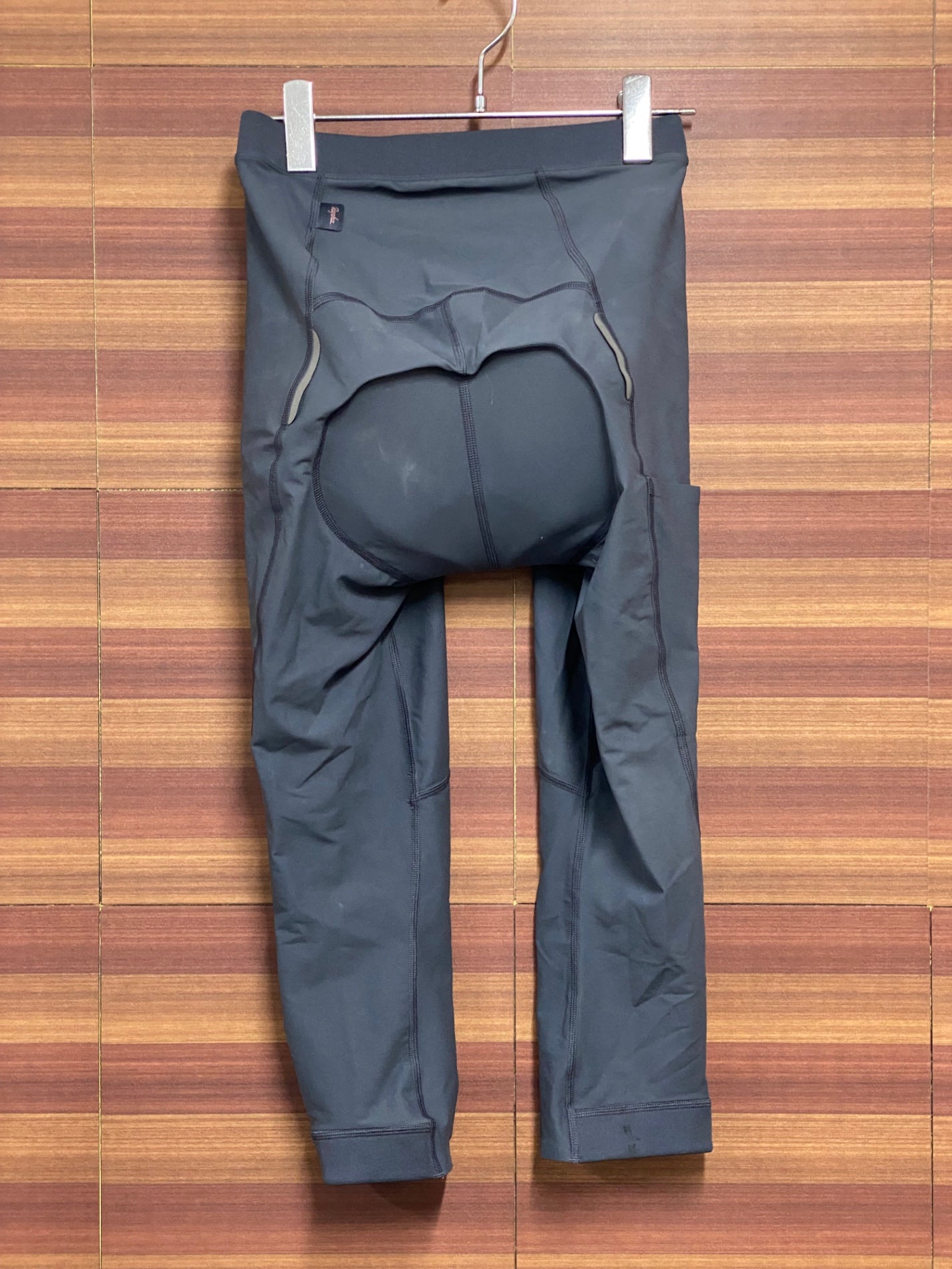 HU535 ラファ Rapha WOMEN'S 3/4 TIGHTS グレー レディース ※スレあり、裾汚れ