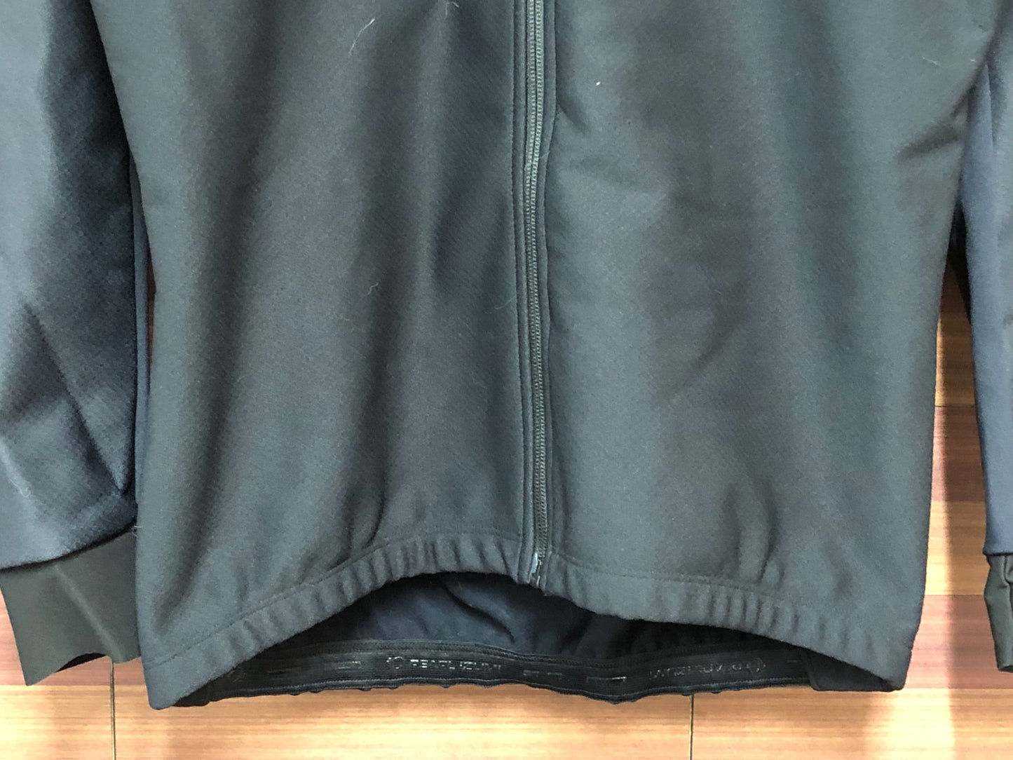 IP209 パールイズミ Pearl iZUMi サイクルジャケット 裏起毛 M 黒 ※動物の毛