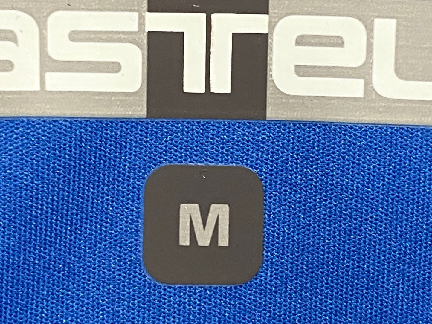 IW910 カステリ CASTELLI PROLOGO 裏起毛 防風 長袖 サイクルジャージ M ブルー