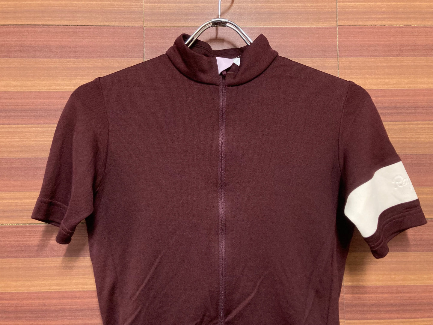 IK939 ラファ Rapha CLASSIC JERSEY 半袖 サイクルジャージ バーガンディ XS