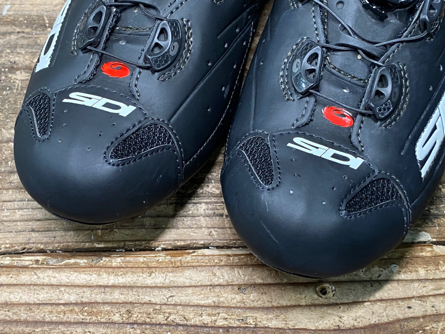 IT853 シディ SIDI SHOT ビンディングシューズ 黒 赤 EU43 SPD-SL