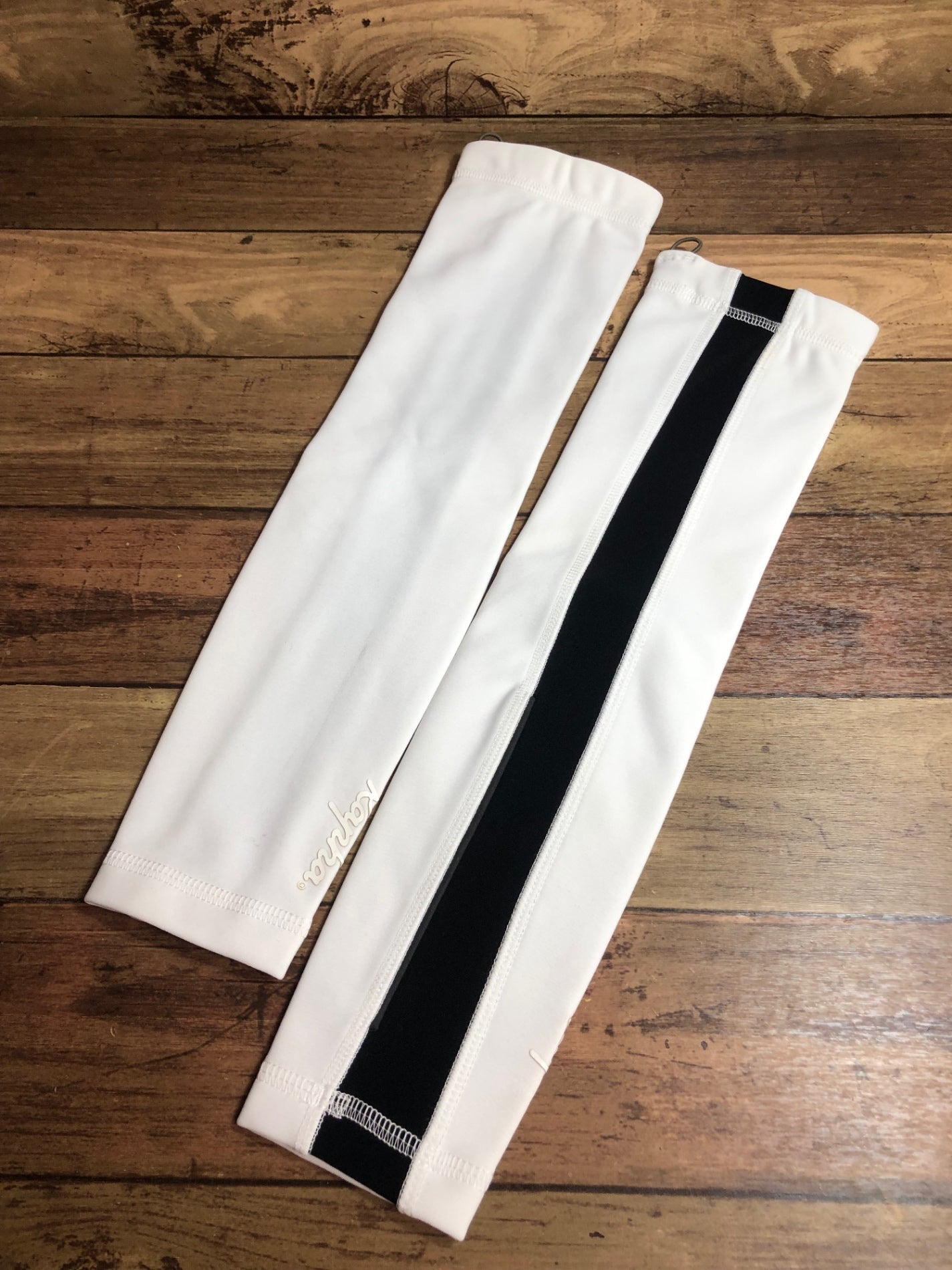 HV311 ラファ Rapha ウォーマー ARM WARMERS 白 S ※汚れ