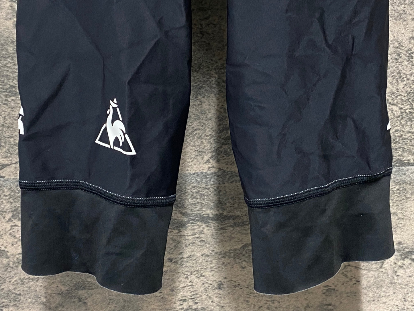 IP211 ルコック le coq sportif ビブショーツ 黒 M ※動物の毛